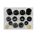 Energy Suspension 6.4101G Black Body/Cab Mount Set