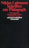 Schriften zur P�dagogik (suhrkamp taschenbuch wissenschaft)