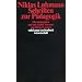 Schriften zur P�dagogik (suhrkamp taschenbuch wissenschaft)