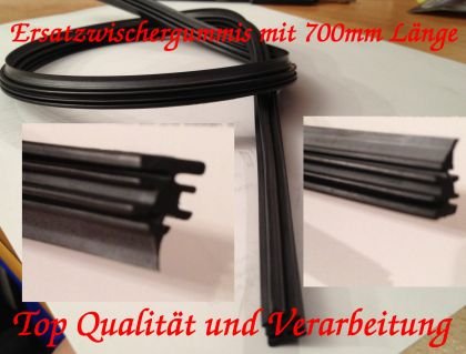 2x Wischerersatzgummi für Bosch