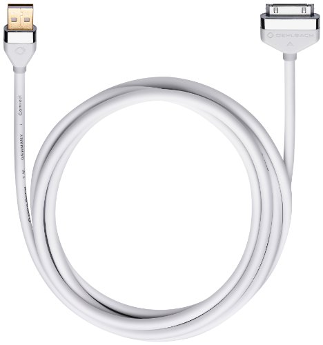 Oehlbach i-Connect Kabel Apple Connector 0,2m wei&szlig; Preisvergleich
