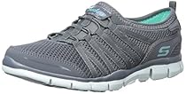 Skechers Sport Women's Gratis  Love It Fashion Sneaker, Charcoal, 5 M US
