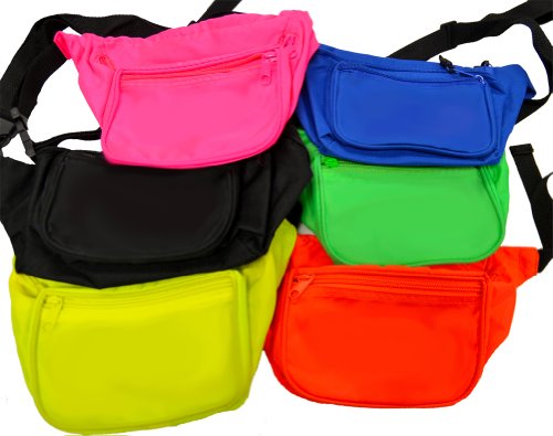 bulk neon fanny packs