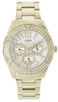 Guess Multi Functions Crystal 100M Ladies Watch - U13510L1