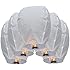 Olym Store(TM) 20 Pcs Chinese Sky Fly Fire Paper Lanterns Wish Balloon Wishing Lamp for Wedding Birthday Christmas Party White