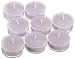 Laura Ashley Scented Tea Light 8-Pack, Blooming Orchid and Pear