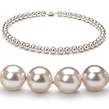 White 7-8mm A+ Chinese Akoya Pearl Necklace 16 inch