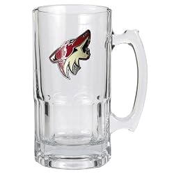 Phoenix Coyotes NHL 1 Liter Macho Mug - Primary Logo by Great American Products