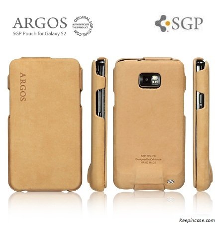 SGP Argos Leather Case Vintage Edition for Galaxy S II