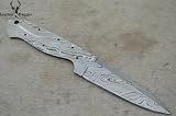 Huge Sale By Leather-n-dagger | Professional High Quality Custom Handmade Damascus Steel Blank Blade for Knife Making Supplies (100% Satisfaction Guaranteed) Ldb44