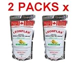 Leonflax Canadian Flaxseed 2 PACK Plus Fat Reducer 18 oz Weight Loss