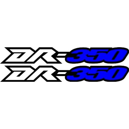 Suzuki DR350 Dr350 Swingarm Decals Graphics airbox tank