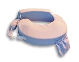 My Brest Friend Blue Gingham Pillow
