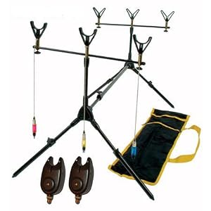 MDI Complete 2 Rod Pod with Bite Alarms & Indicators