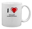 I Love William Shakespeare Mug