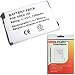 HQRP Battery for HTC Innovation T-Mobile Google G1 Android DREA160 PDA / Handheld Replacement plus HQRP Universal Screen Protector