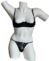 Hebe+Slip ouvert schwarz 80B/M