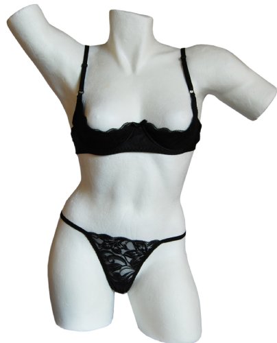 Hebe+Slip ouvert schwarz 75B / S