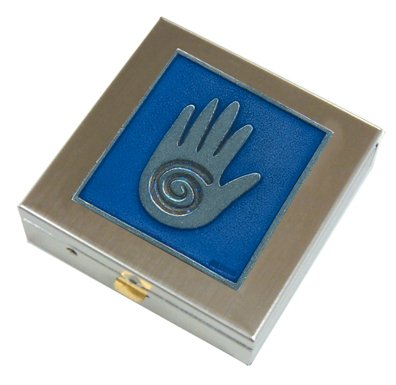 Hand & Spiral Pill Box Large