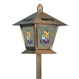 LSU Tigers NCAA Stained Glass Solar Lantern (20)