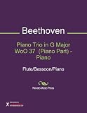 Piano Trio in G Major WoO 37 (Piano Part) - Piano Sheet Music (Flute Bassoon Piano)