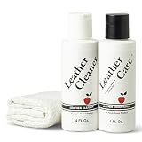 Apple Brand Leather Care Kit 4 Oz Cleaner & 4 Oz Conditioner + Cleaning Cloth (750603002603)