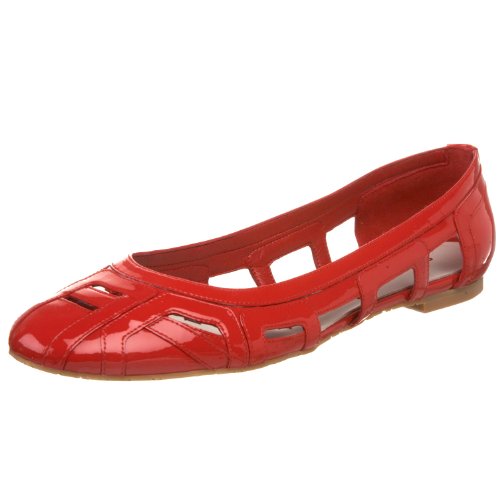Delman Women’s Wanda Flat,Devil Patent,6.5 M US