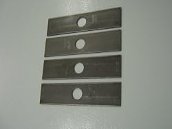 4 Pack, Edger Blades Replace Ryobi 613223, Echo 720-237-001, Stihl 4133-713-4101, Maruyama 216062. Green Machine 237001