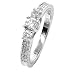 14k White or Yellow Gold 3-Stone Round Diamond Ring (3/4 cttw, I-J Color, I1-I2 Clarity)