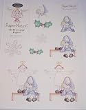 A4 3D step by step Paper Nation decoupage sheet - Christmas - Nativity girls