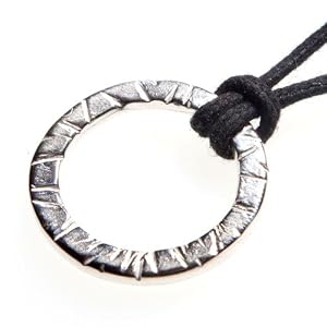 Infinity silver dipped Pendant Necklace on adjustable natural fiber cord