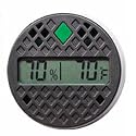 Madelaine Adjustable Round Digital Hygrometer