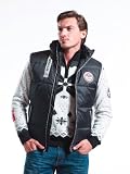 Nebulus Daunenweste Ankdun, Weste, Jacke, Daunen, Herren, schwarz