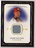2008 Upper Deck Masterpieces Mark Mulder Game Used Jersey Baseball Card