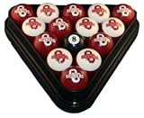 Billiard Pool Ball Set NCAA Team - Oklahoma