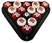 Oklahoma Sooners Billiard Ball Set NCAA College Athletics Fan Shop Sports Team Merchandise