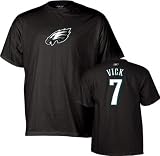 Reebok Philadelphia Eagles Michael Vick Men's Name & Number T-Shirt
