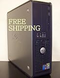 Dell GX620 Desktop Computer, Intel P4 LGA775 2.8GHz HT CPU (800FSB 1MB Cache), 1GB DDR2 Memory, AGP Video, 40GB Super Fast SATA Hard Drive, CDRW/DVD ROM, Inregrated Nic/Audio, XP Professional Restore CD Included