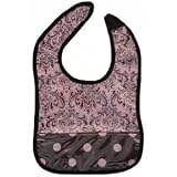 Provencial Pink Easy-Wipe Feeding Bib
