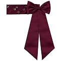 Girls' Flower Girl Sash - Ruby