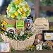 Show Stopper Dog Gift Basket : Basket Theme CONGRATULATIONS : Bow Style Elegant Hand Tied Bow
