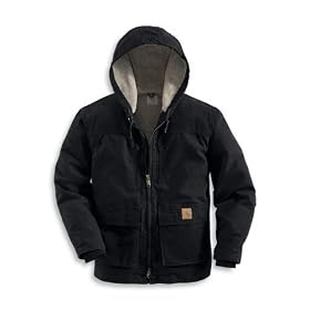 Buy Carhartt Mens Work Sandstone Jackson Coat 4XLT Black C95 by Carhartt
