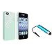 Generic MC0099 Cell Phone Case for iPhone 4/4g/4s - Non-Retail Packaging - Blue