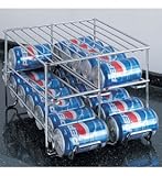 Chrome 24 Can Dispenser Holder