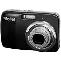 Rollei Compactline 424 Digitalkamera (14 Megapixel, 4-fach opt. Zoom, 6,9 cm (2,7 Zoll) TFT-Display, 720p HD-Video-Funktion) inkl. AA Batterien schwarz