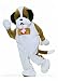 Deluxe Puppy Dog Mascot Adult Costume