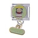 Mexico Girl Italian Charms Bracelet Link