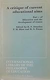 Education and the development of reason