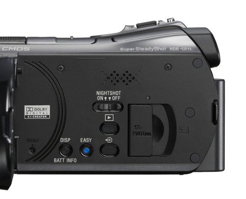 Sony HDR-SR11 10.2-MP 60GB High Definition Hard Drive Handycam Camcorder with 12x Optical Image Stabilized Zoom image