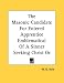 The Masonic Candidate For Entered Apprentice Emblematical Of A Sinner Seeking Christ ...